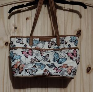 Rosetti Women's Multicolor Butterfly Tote Bag/Purse